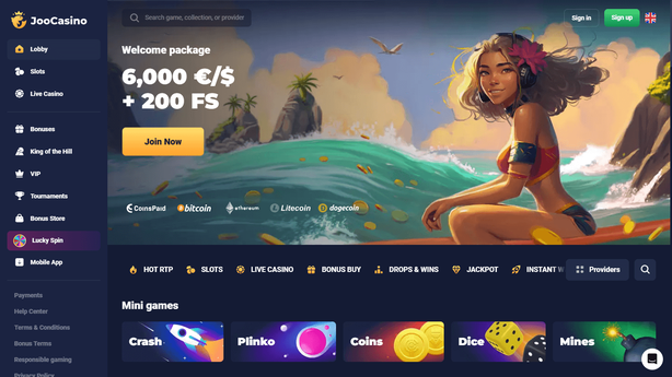 joo casino Jeu